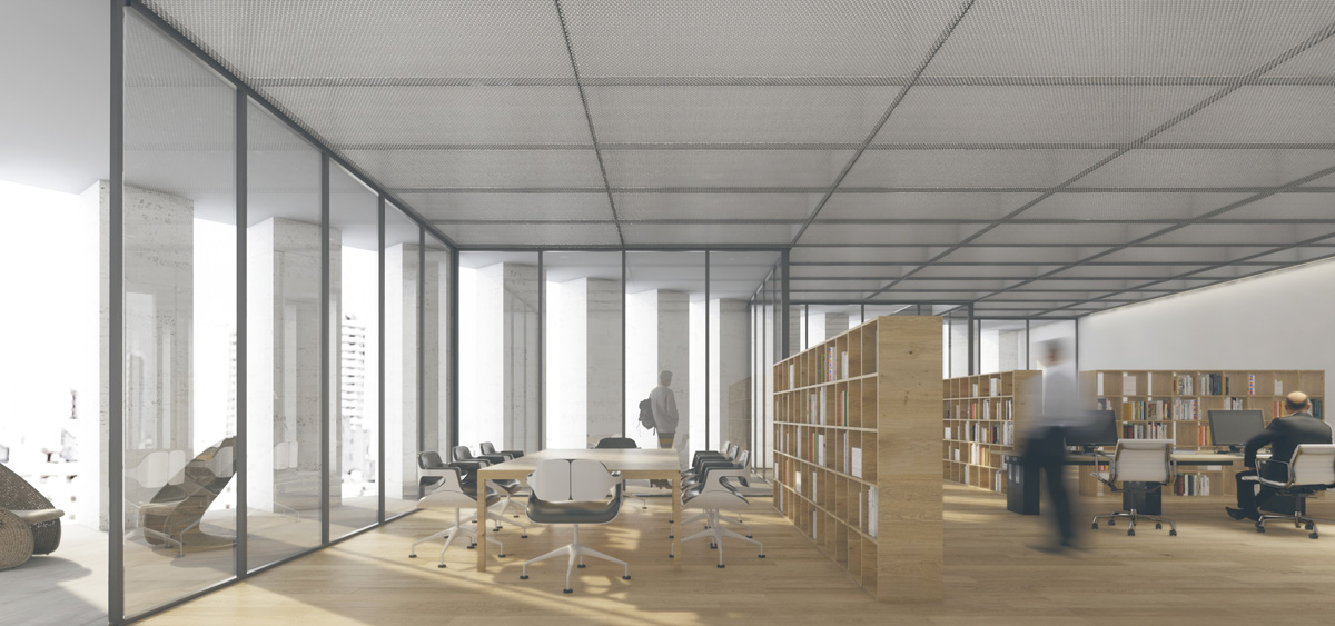 Interior Render 5 of Baris mixed-use Tower (Office Units)