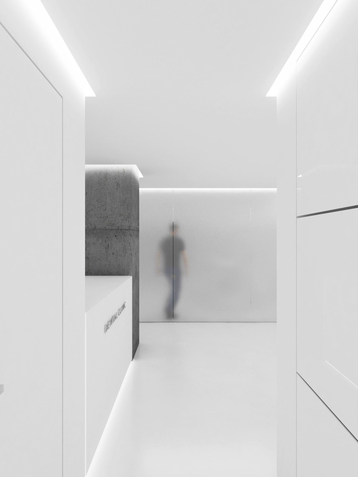 Interior Render of Dr. Eftekhari Dental Clinic