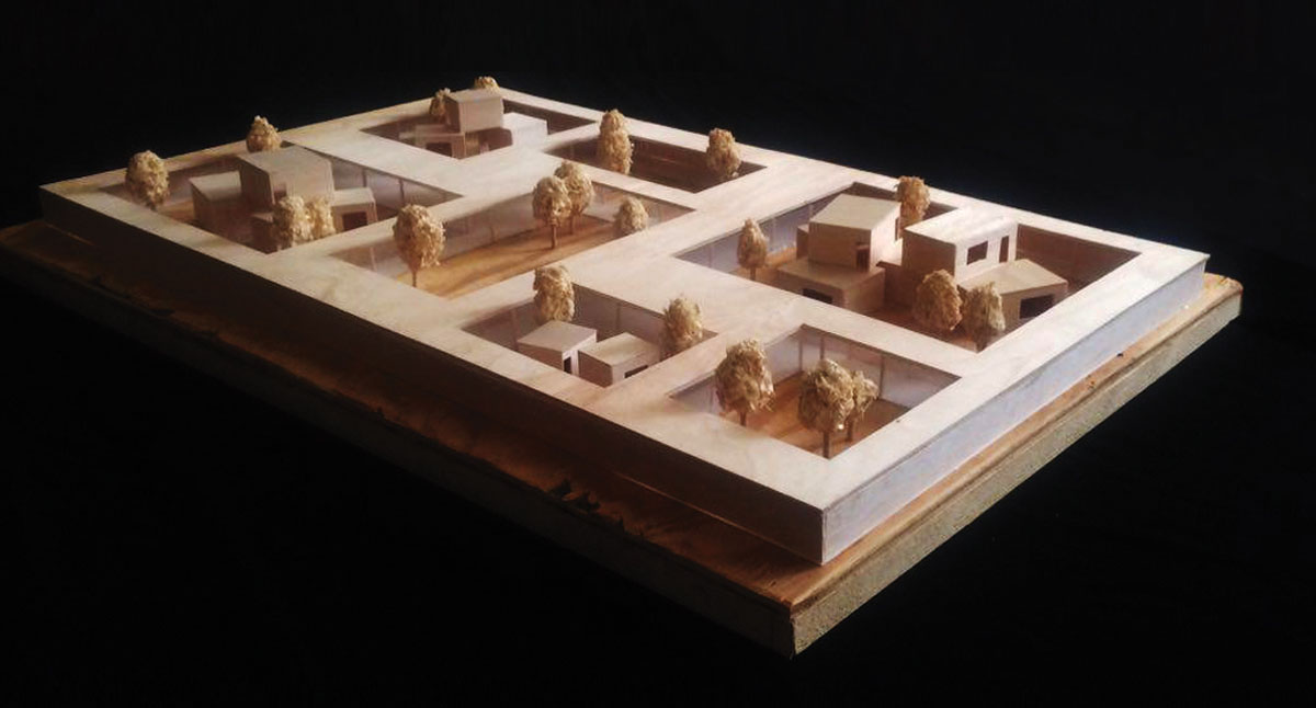 Model of Jiroft Elementary School