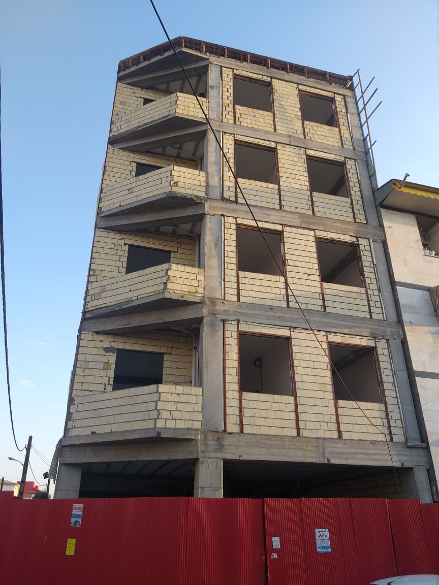 construction phase 3, an apartment in Gholipoor st.