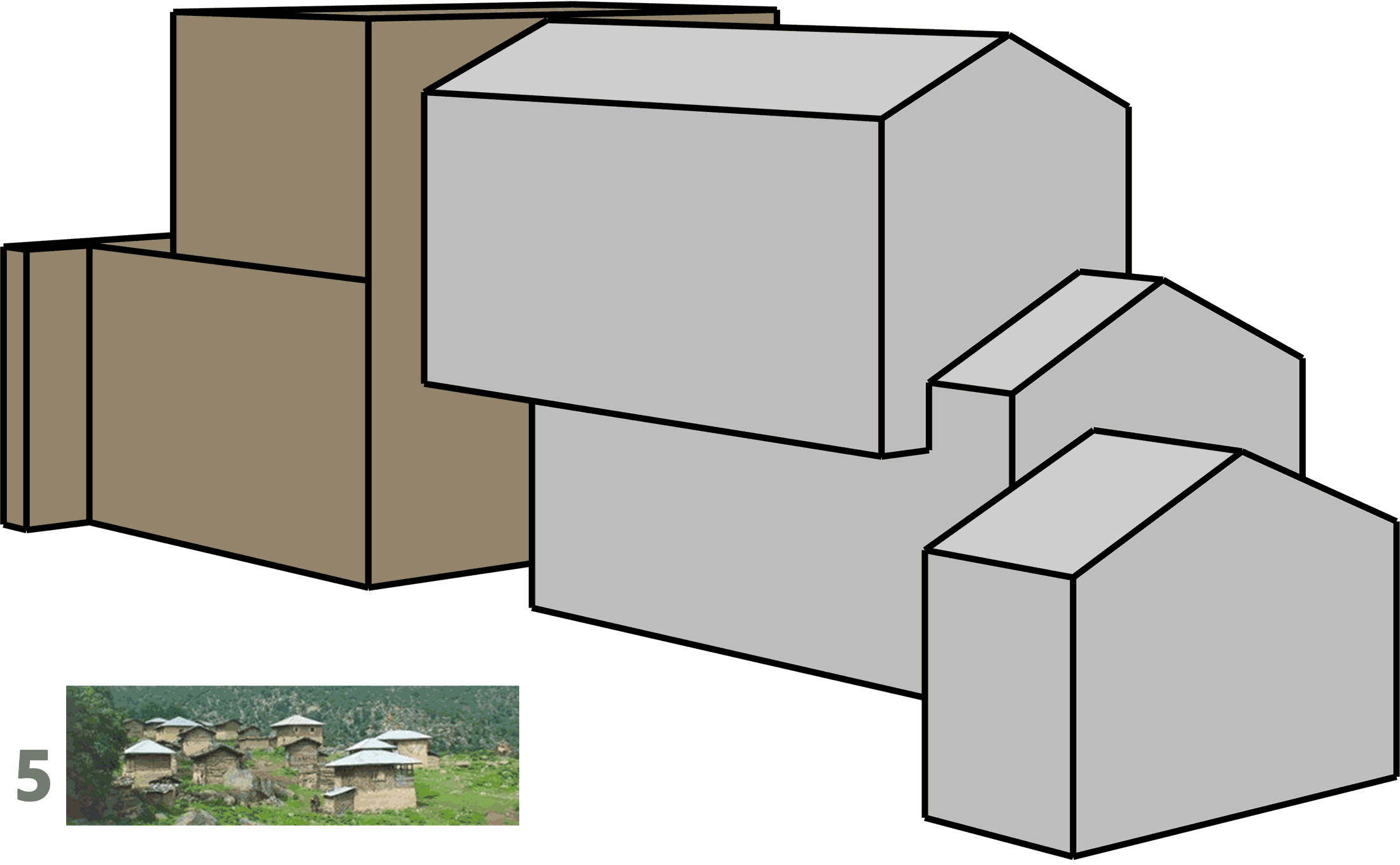 diagram 5, sanjabi villa