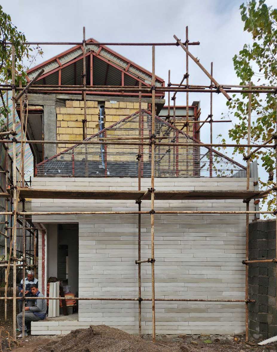 construction photo, sanjabi villa project