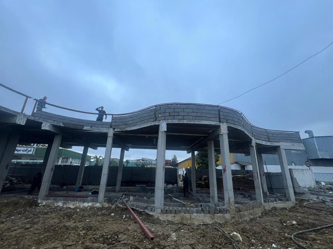 construction phase, Sobhan Daroo co. entrance gate