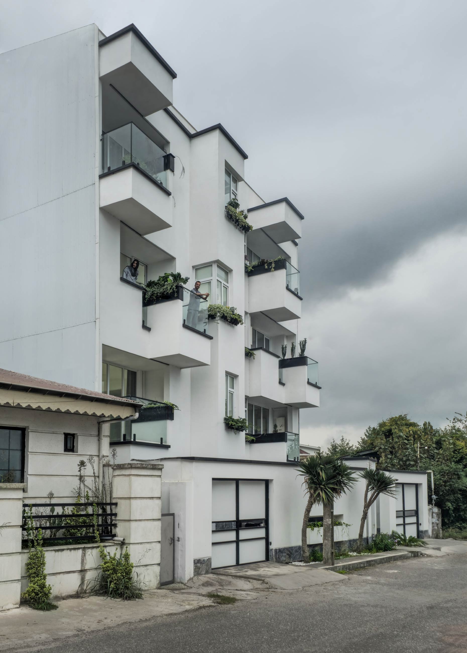 exterior picture, far view, an apartment near anzali