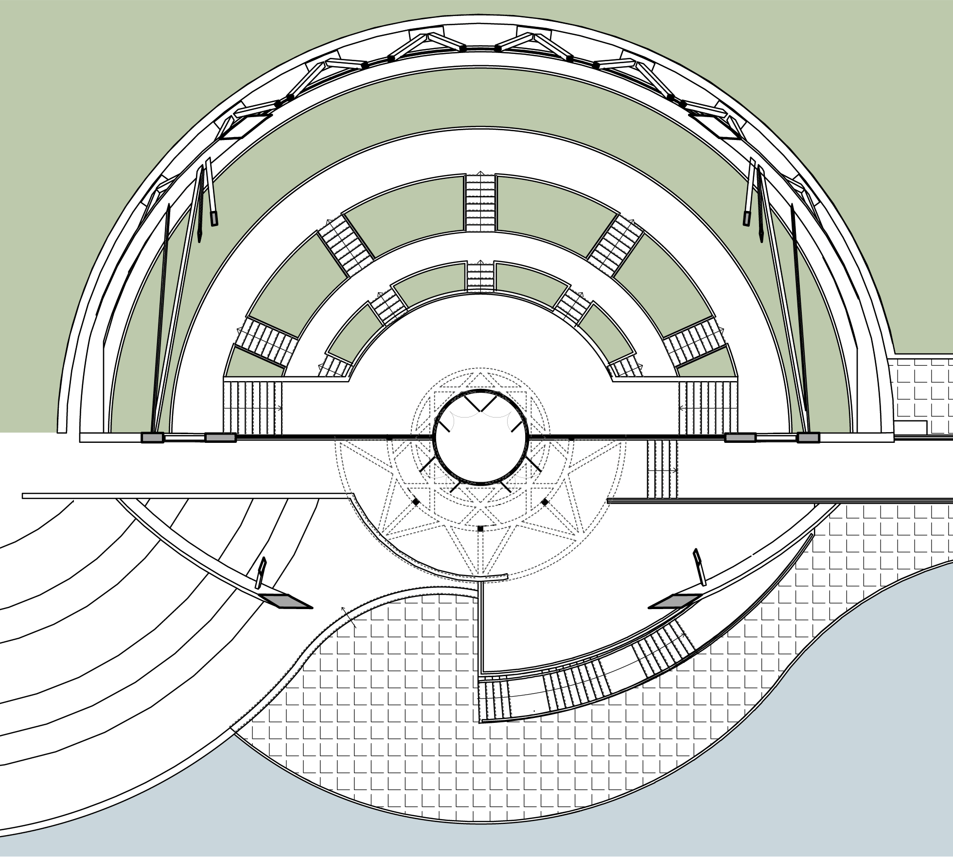 first floor plan, the Flower and Plant Exhibition