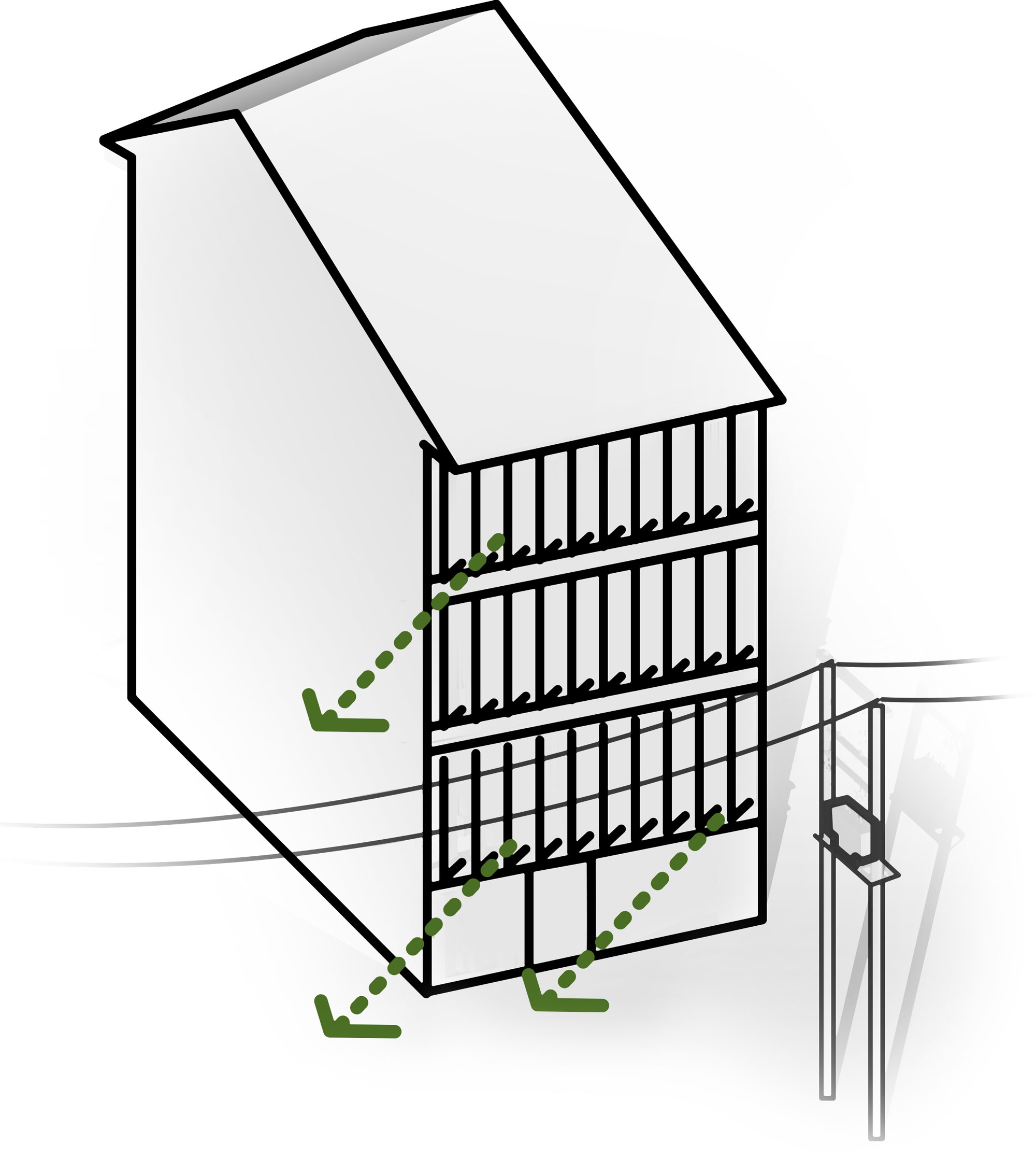 diagram 2, an apartment in Ostad Moein st.