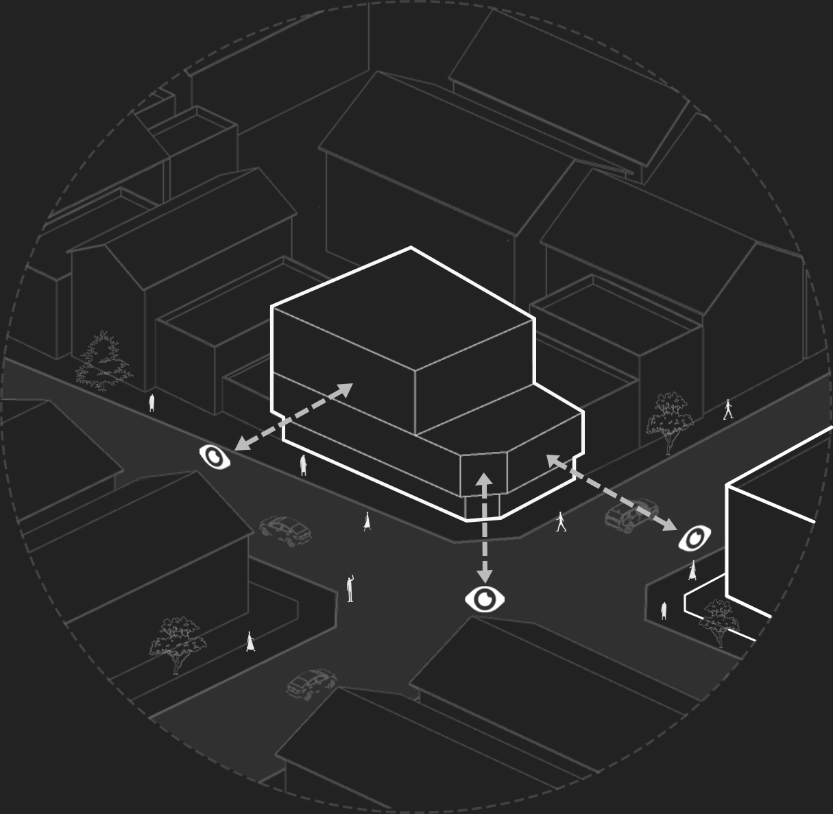 diagram 1, Supa Medical Equipment Building, dark mode