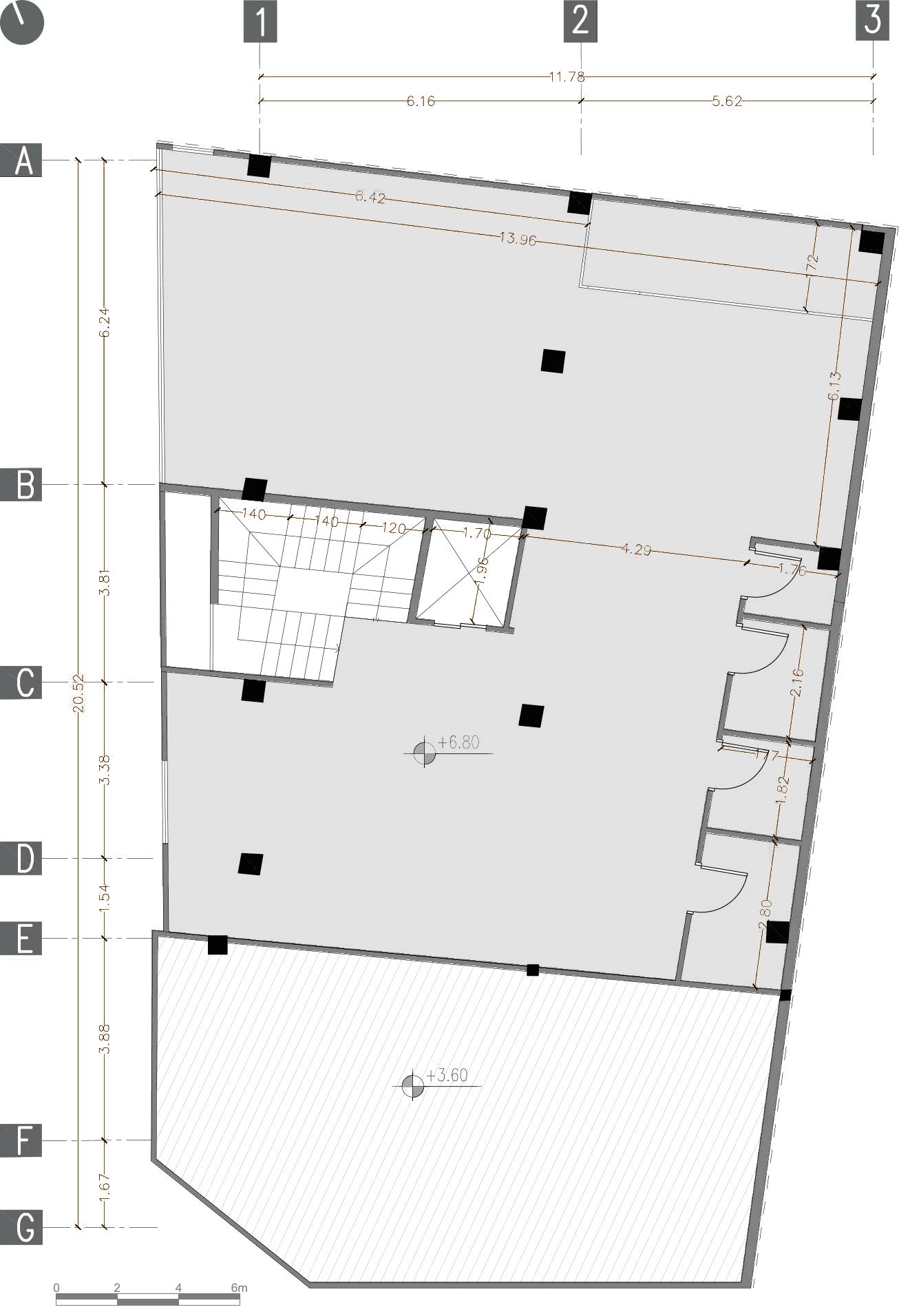 second floor plan, Supa Medical Equipment Building