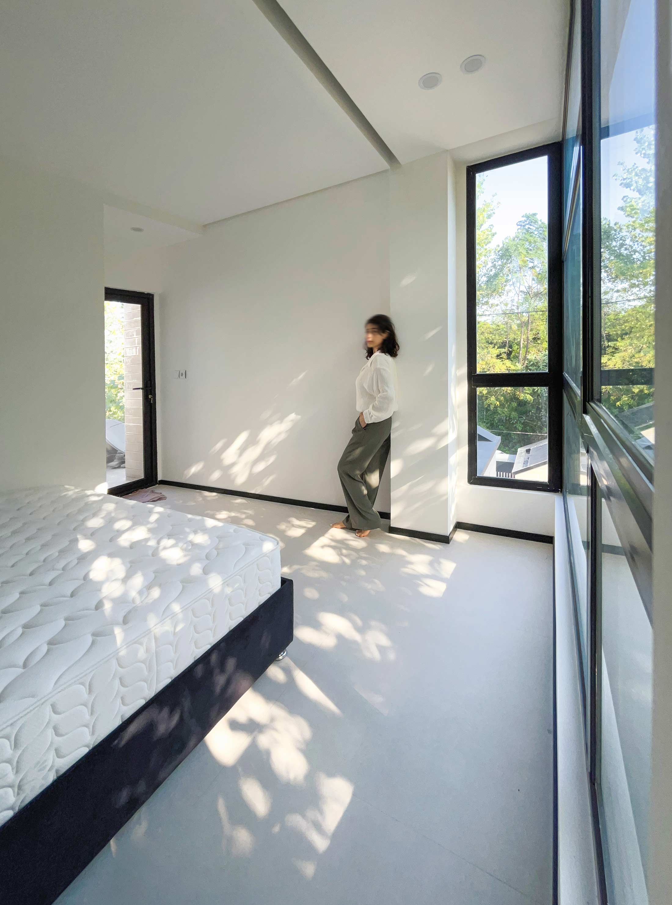 upper floor bedroom, Two Regions, a Villa.. An interwoven house